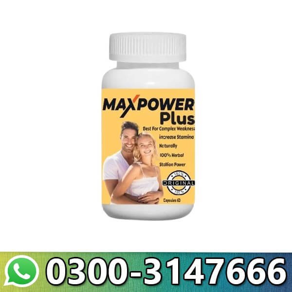  Max Power Plus Capsules In Pakistan