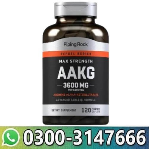 Piping Rock AAKG Supplement 120 Caplets In Pakistan