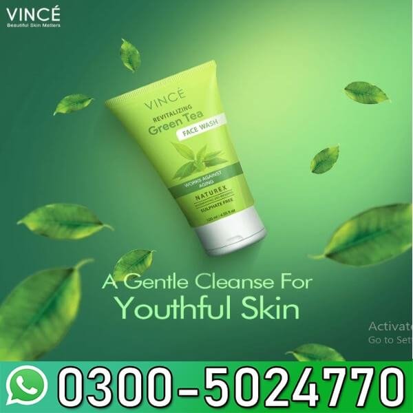Revitalizing Green Tea Face Wash in Pakistan