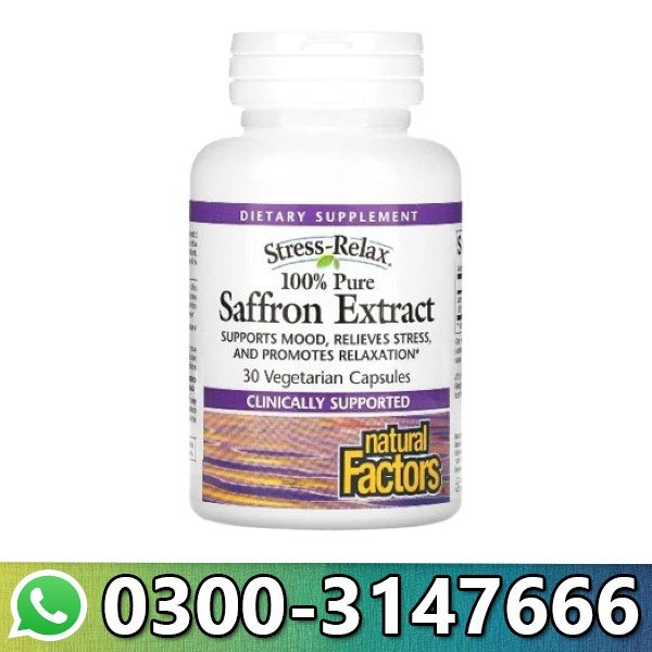  Saffron Extract Veggie Capsules In Pakistan