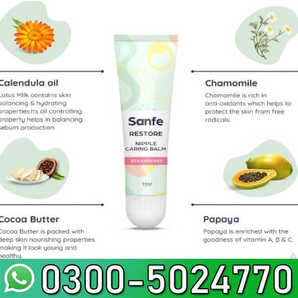 Sanfe Breast Nipple Caring Balm in Pakistan