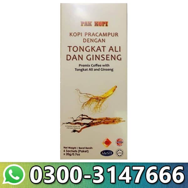  Tongkat Ali Ginseng Coffee in Pakistan