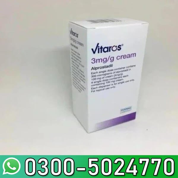 Vitaros Cream In Pakistan