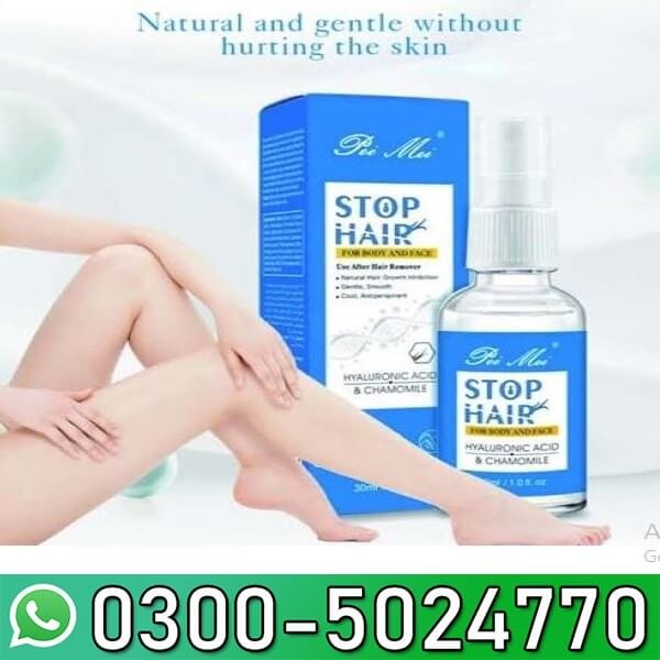 Stop Hair Growth Smoothing Repairing Hair Growth Spray in Pakistan