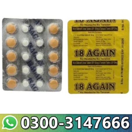 18 Again Sildenafil Citrate Tablets In Pakistan