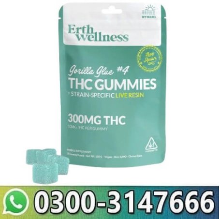 9 THC Gummies Gorilla Glue #4 Hybrid In Pakistan