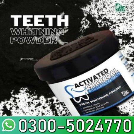 ACTIVATED CHARCOAL TEETH WHITENING