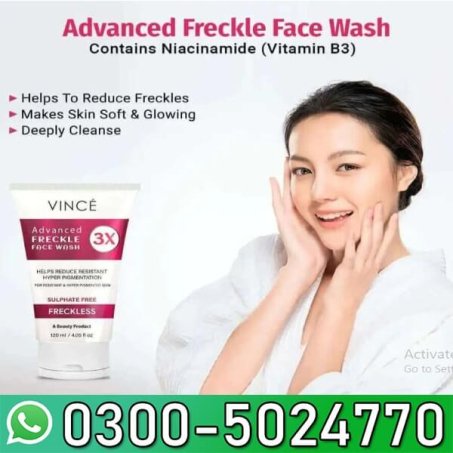 Advanced Freckle Face Wash in Pakistan