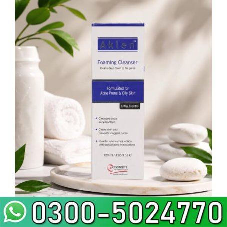 Aklen Foaming Cleanser 120ml In Pakistan