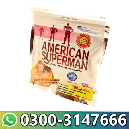 American Superman Pills Available In Pakistan