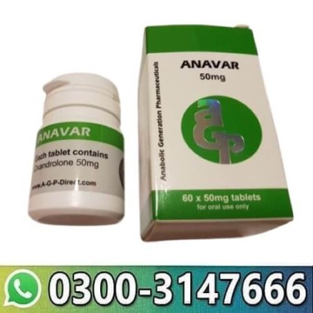 Anavar Oxandrolone 50mg Tablets In Pakistan