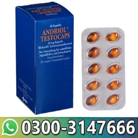 Andriol Testocaps Capsules Price In Pakistan