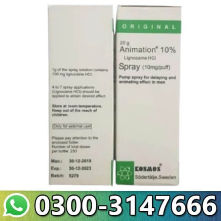 Animation Delay Spray In Pakistan