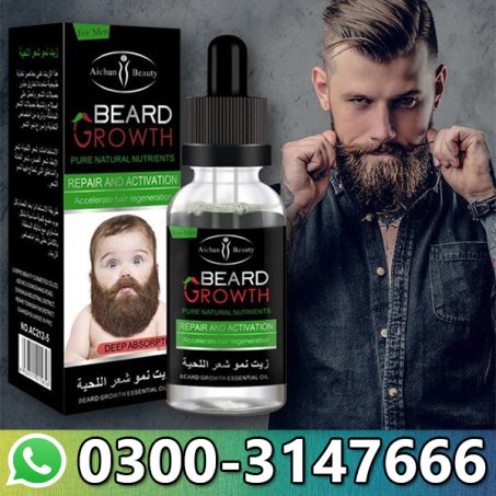 Beard & Mustache Growth Oil in Pakistan