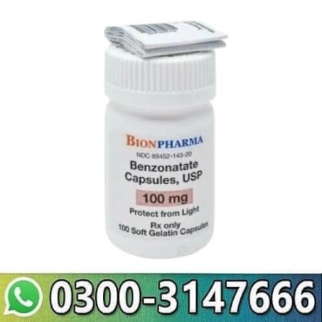 Benzonatate Capsules In Pakistan