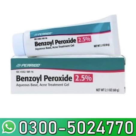 Benzoyl Peroxide 2.5% Gel In Pakistan