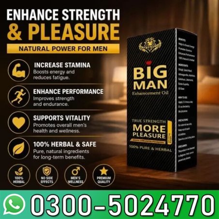 Big Man Oil in Pakistan
