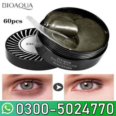 Bioaqua Hydrogel Patches With Black Pearls Eye Mask In Pakistan 