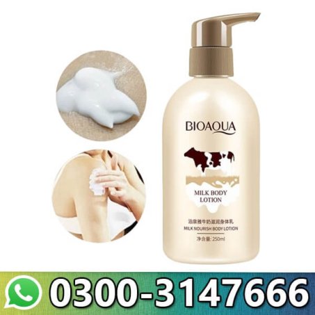 Bioaqua Milk Whitening Moisturizing Body Lotion In Pakistan