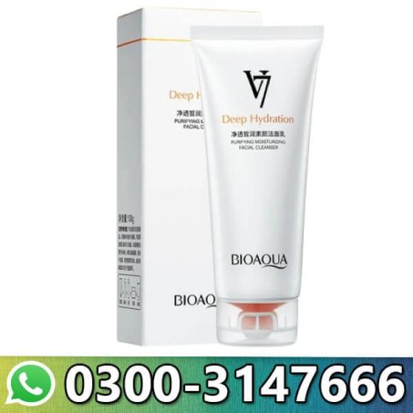 Bioaqua V7 Deep Hydration Moisturizing Facial Cleanser In Pakistan