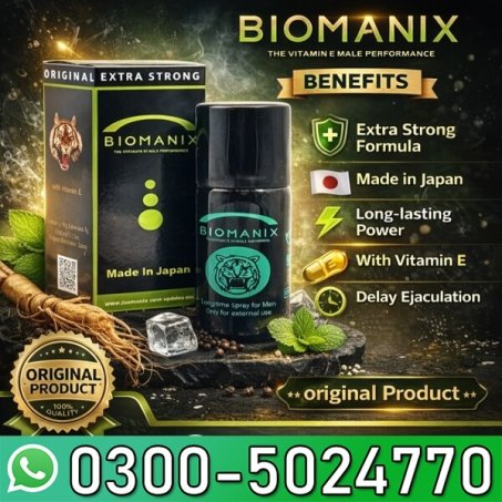 Biomanix Delay Spray In Pakistan