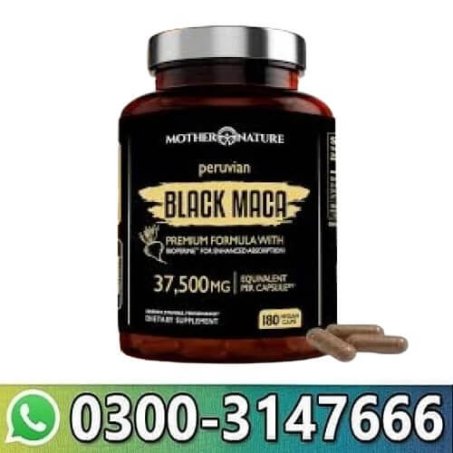Black Maca Root Capsules For Men Price in Pakistan