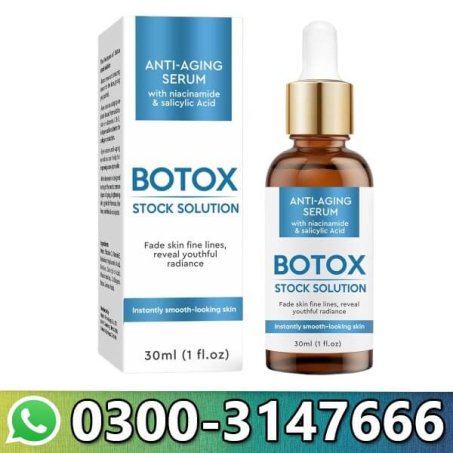 Botox Stock Solution Serum Price In Pakistan