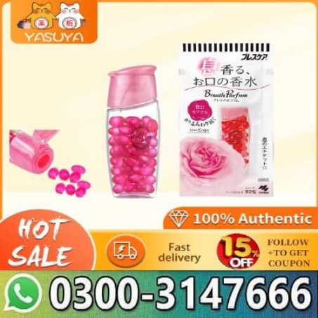 Breath Parfum Drink Capsule Rose 50 Capsules In Pakistan