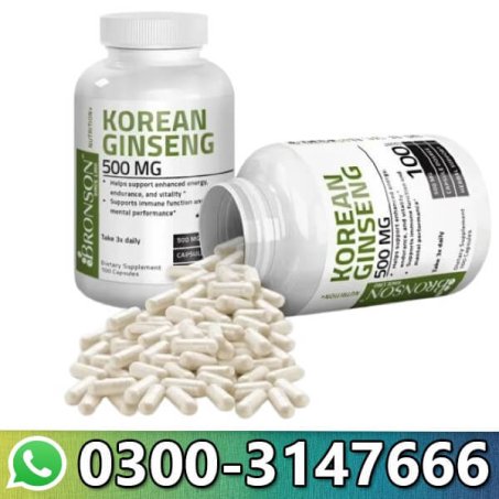 Bronson Korean Ginseng 500m In Pakistan