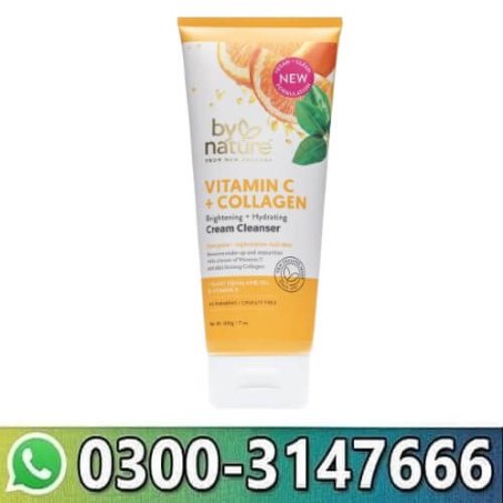 By Nature Vitamin C Collagen Face Cream Cleanser In Pakistan