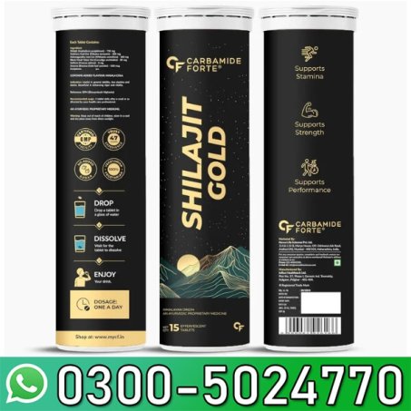 Carbamide Forte Shilajit/Shilajeet Gold Effervescent Tablets In Pakistan