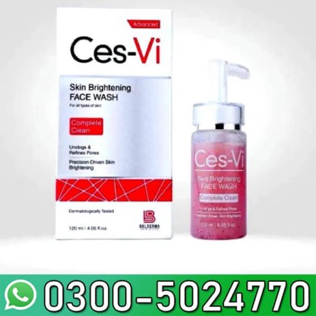 Ces-Vi Skin Brightening Face Wash 120ml In Pakistan
