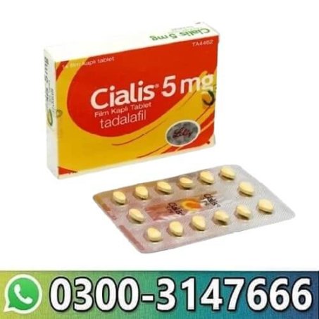 Cialis 5Mg Tablets (Tadalafil) In Pakistan