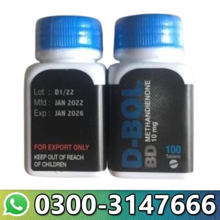 D-Bol Weight Gainer 10 Mg 100 Tablet In Pakistan