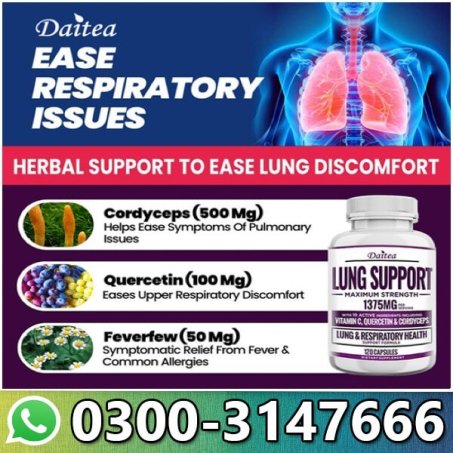 Daitea Lung Support 1375mg Price In Pakistan