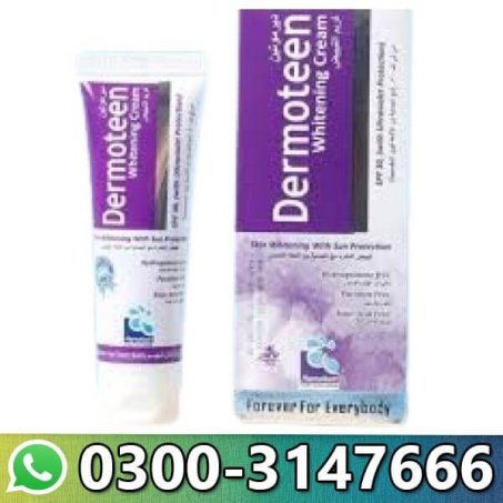 Dermoteen Whitening Cream Price In Pakistan