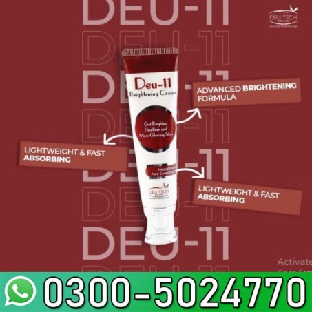 Deu-11 Brightening Cream Price In Pakistan