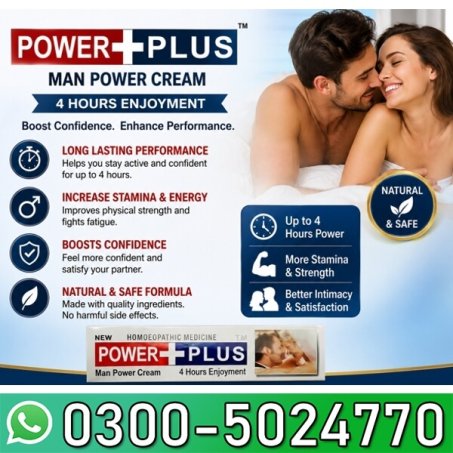 Doc Johnson Power Plus Delay Cream In Pakistan