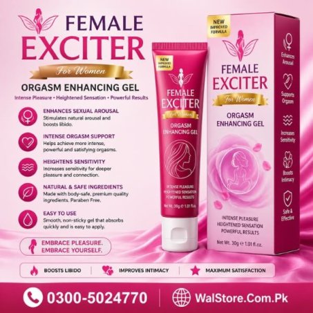 Female Exciter for Women Orgasm Vagina Gel