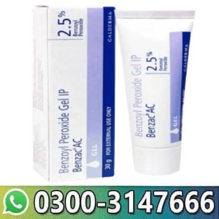 Benzac AC 2.5% Gel In Pakistan
