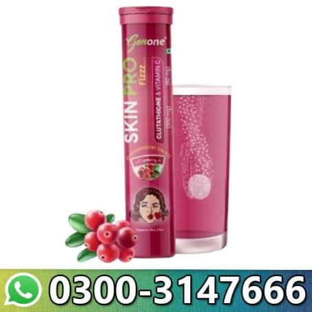 Genone Skin Pro – Glutathione 500 Mg & Vitamin C 80 Mg Effervescent Tablets In Pakistan