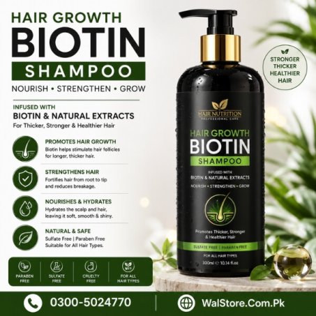 Hair Growth Biotin Shampoo in Pakistan