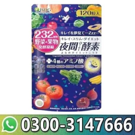 ISDG 232 Night Diet Enzyme 120 Tablets In Pakistan