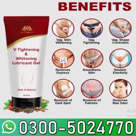 Intimify V-Tightening & Whitening Lubricant Gel Price in Pakistan