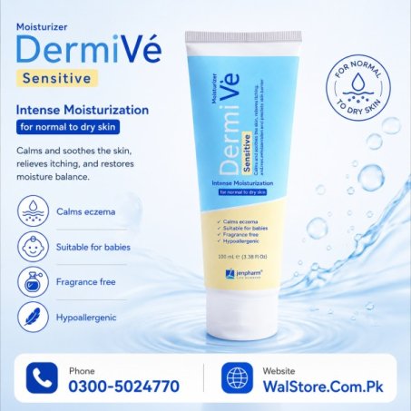 Jenpharm DermiVe Sensitive Moisturizer In Pakistan