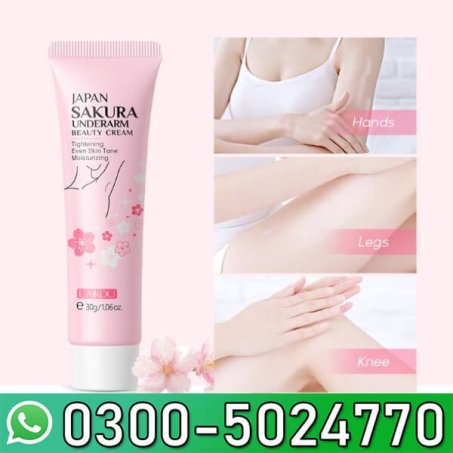 LAIKOU Japan Sakura Underarm Whitening Cream In Pakisan