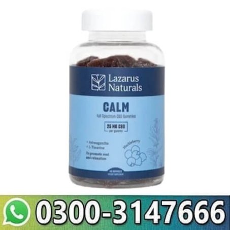 Lazarus Naturals CBD Calm Gummies In Pakistan