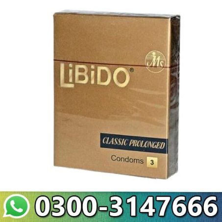 LiBiDo Classic Prolonged 3 Condoms