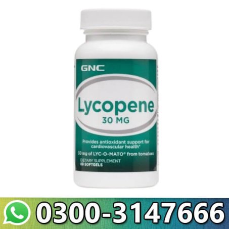 Lycopene 30 mg GNC in Pakistan