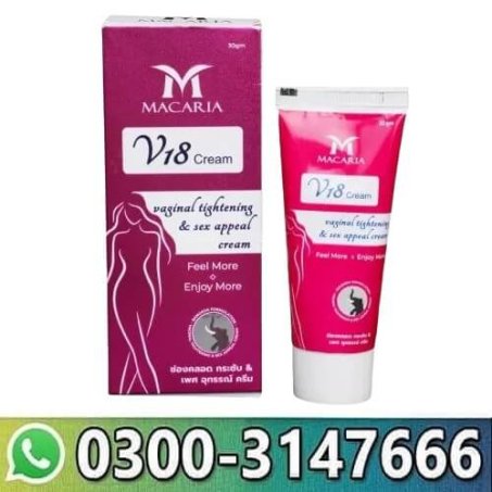Macaria V18 Cream In Pakistan